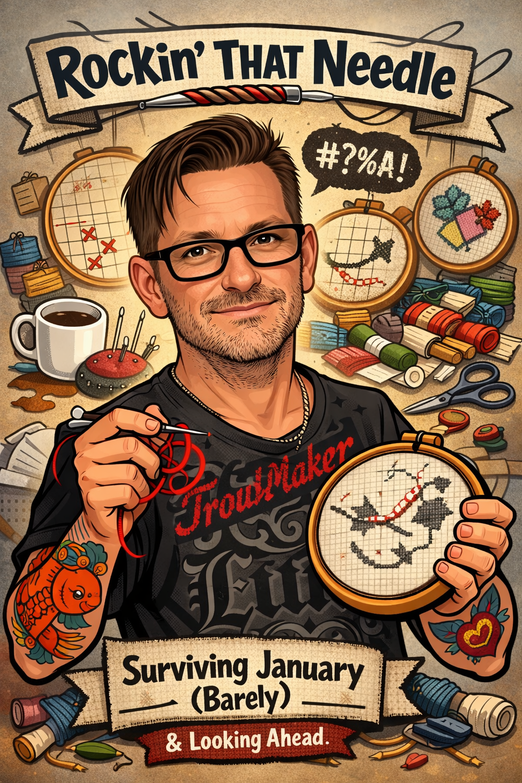 Rockin’ That Needle: Surviving January (Barely) and Looking Ahead